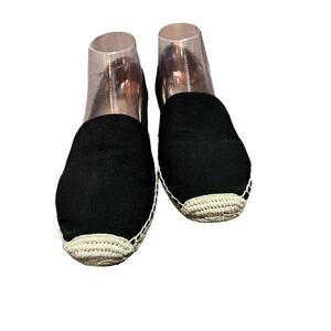 Vionic espidrille slip-ons Black size 10